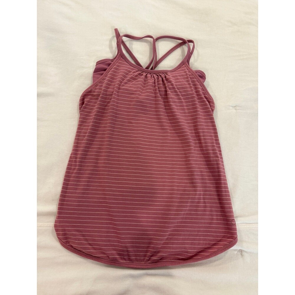 Calia Striped Athletic Tank Top XS